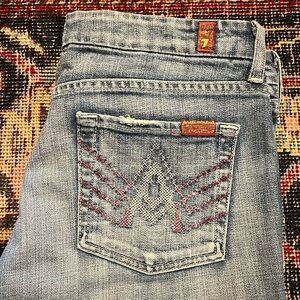 7 for All Mankind Y2K low rise flares 29